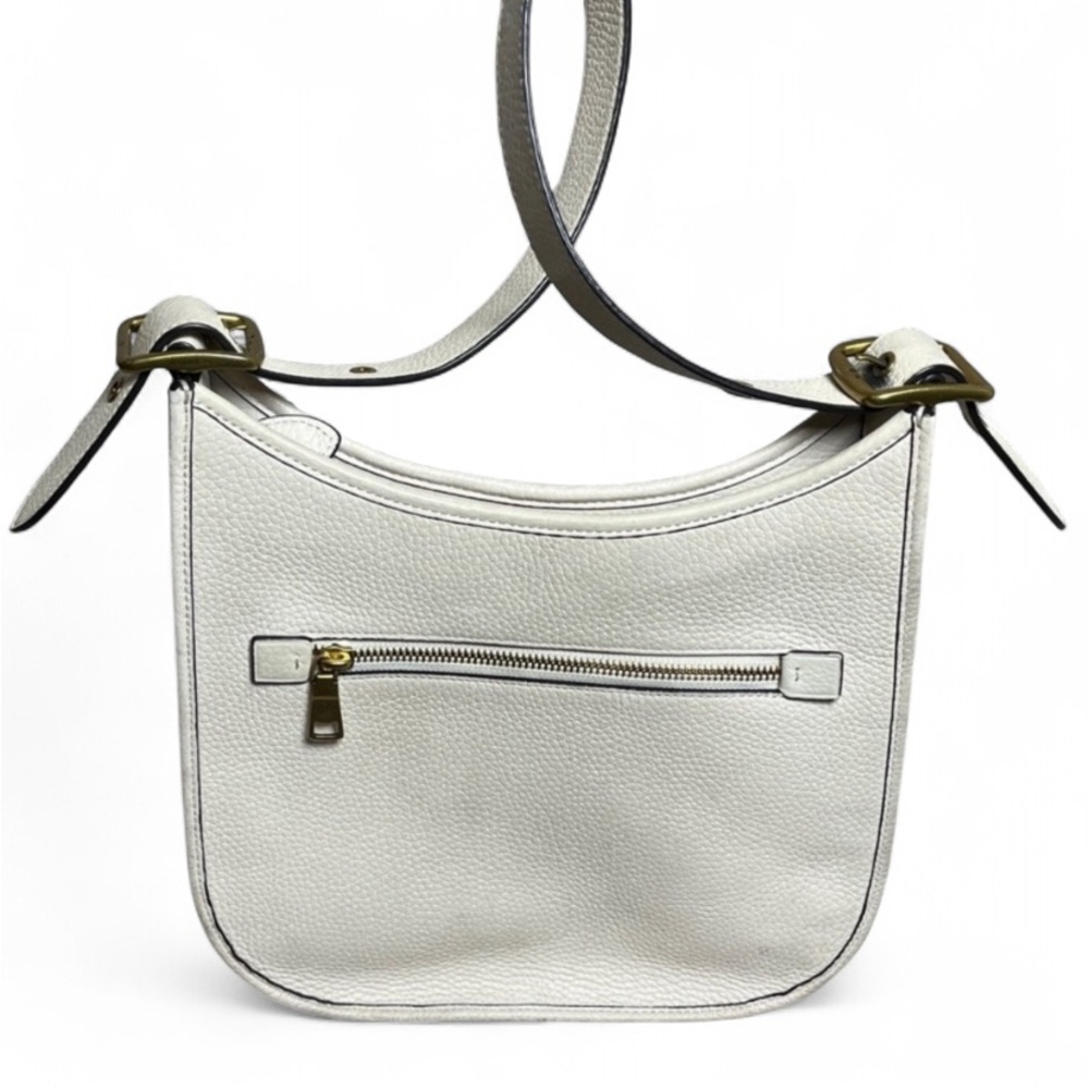 Coach Emery White Varsity Stripe Crossbody/ Shoulder Bag - Picture 2 of 3